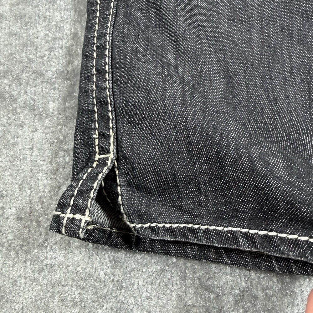 Silver Jeans Women's 31x32‎ Gray McKenzie Slim Bootcut Low Rise Pocket Flaps - Picture 10 of 10